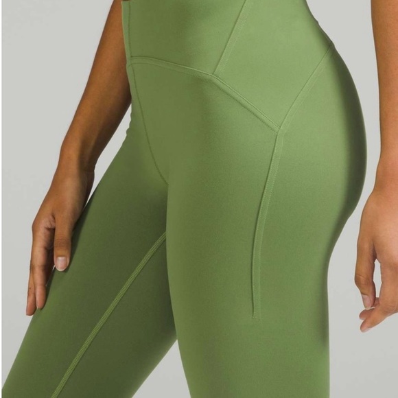 Lululemon Athletica Olive Green Leggings - Picture 4 of 4